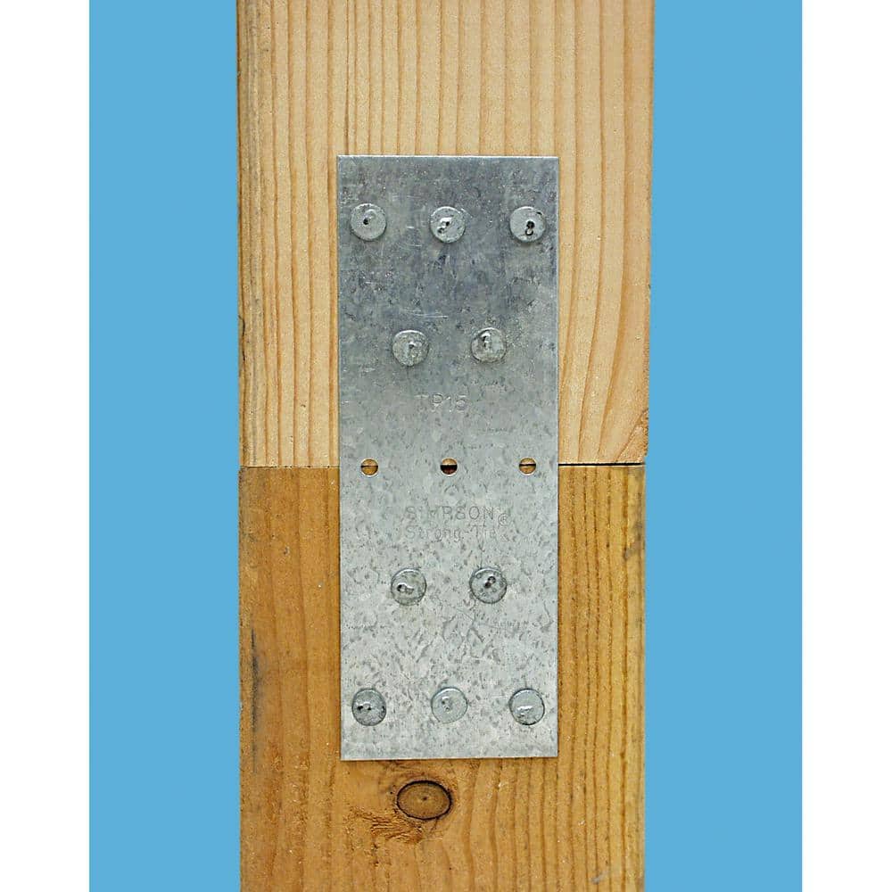 Simpson Strong-Tie TP 1-13/16 in. x 5 in. 20-Gauge Galvanized Tie Plate (2)