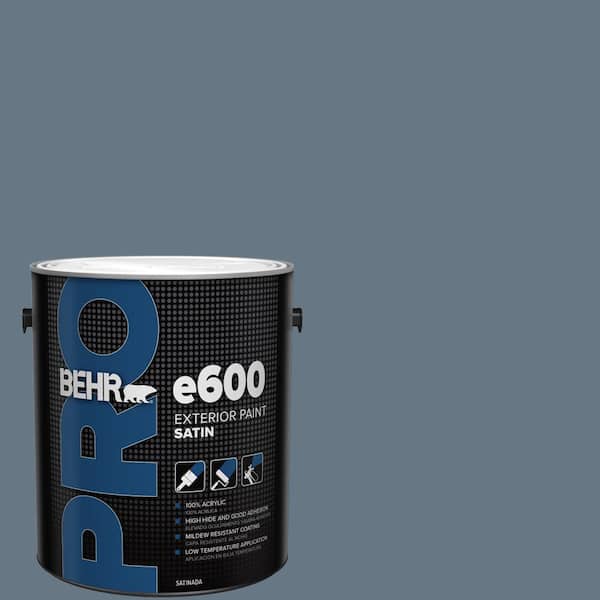 BEHR PRO 1 gal. #MQ5-19 Hypnotic Satin Exterior Paint (2)