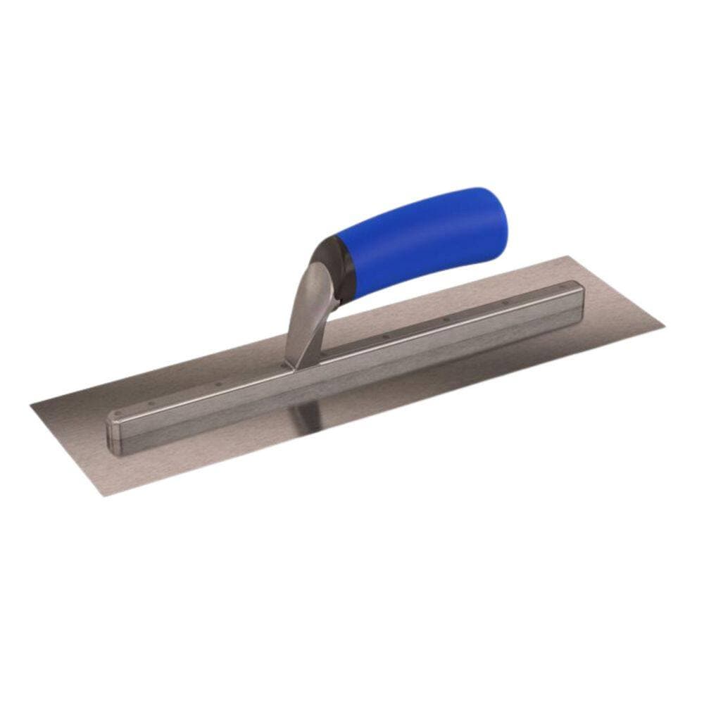 Bon Tool Bon 12 in. x 4 in. Concrete Finishing Trowel with Comfort Grip Handle