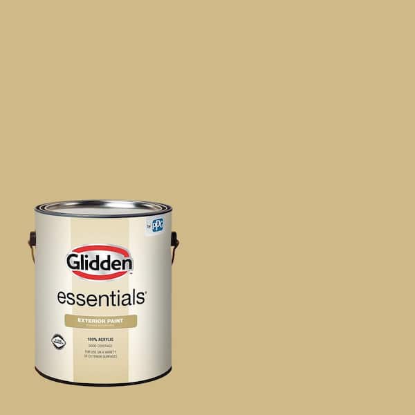 Glidden Essentials 1 gal. PPG1105-5 Appalachian Trail Flat Exterior Paint (2)
