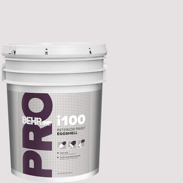 BEHR PRO 5 gal. #PR-W02 Early Crocus Eggshell Interior Paint (2)