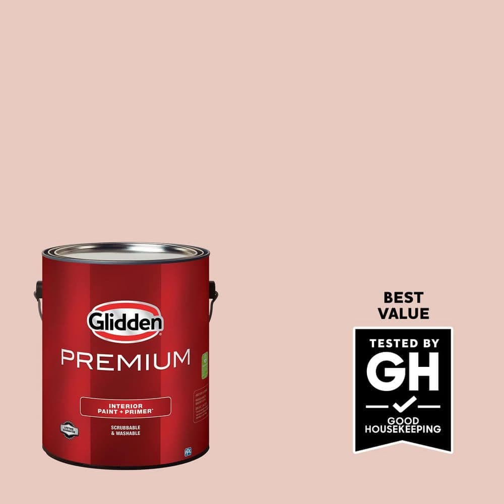 Glidden Premium 1 gal. PPG1067-3 Au Naturel Flat Interior Paint