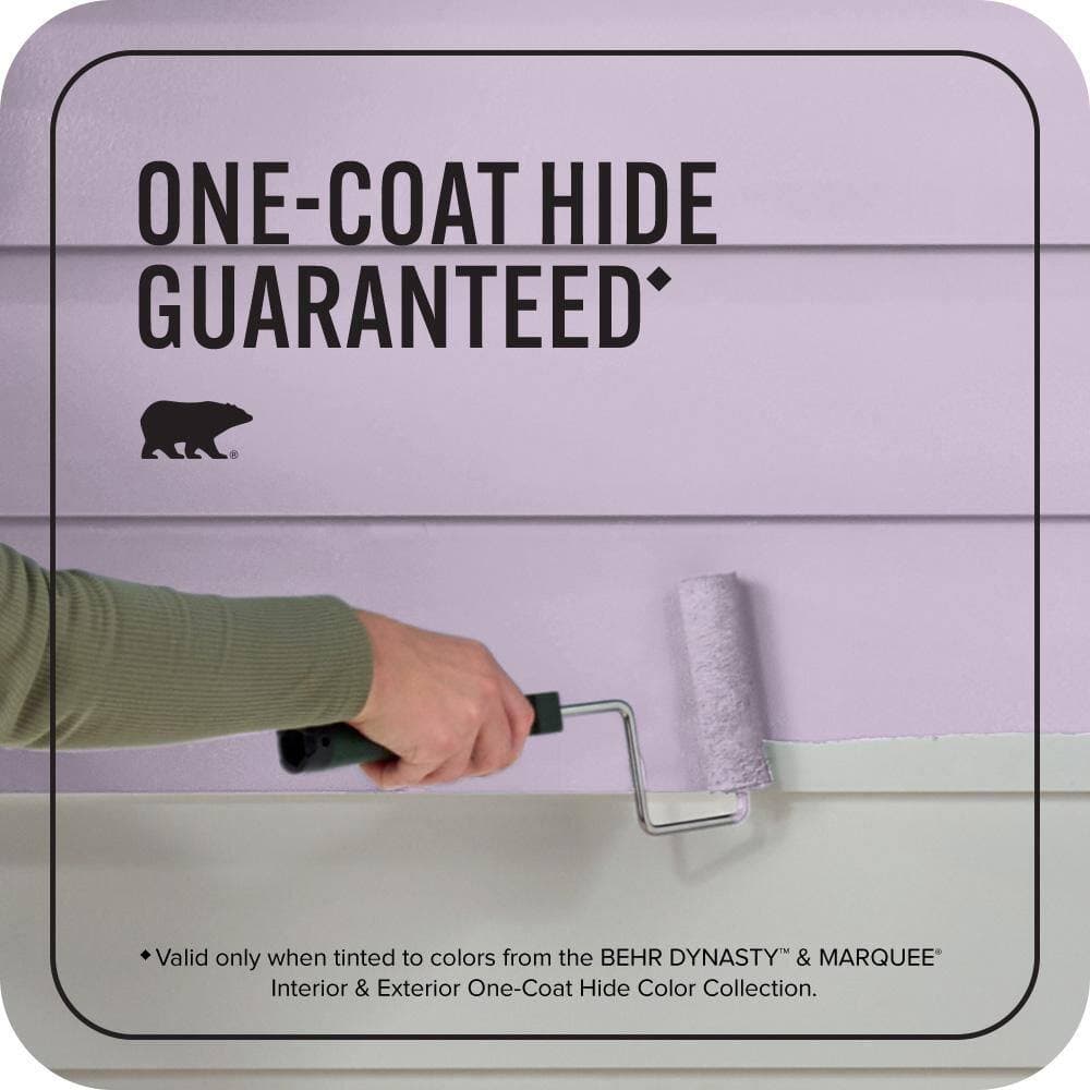 BEHR MARQUEE 1 gal. #660C-3 Sweet Petal Flat Exterior Paint & Primer (3)