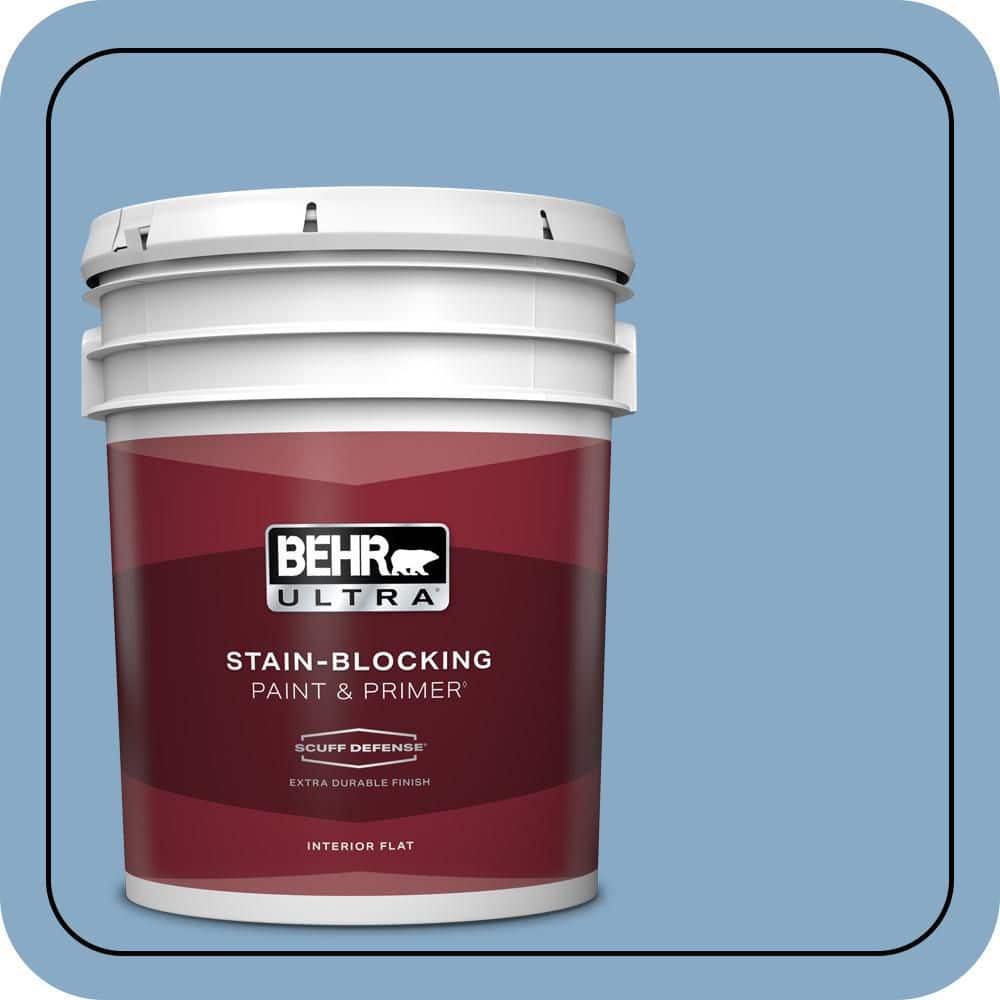 BEHR ULTRA 5 gal. #570D-4 Colorado Springs Extra Durable Flat Interior Paint & Primer