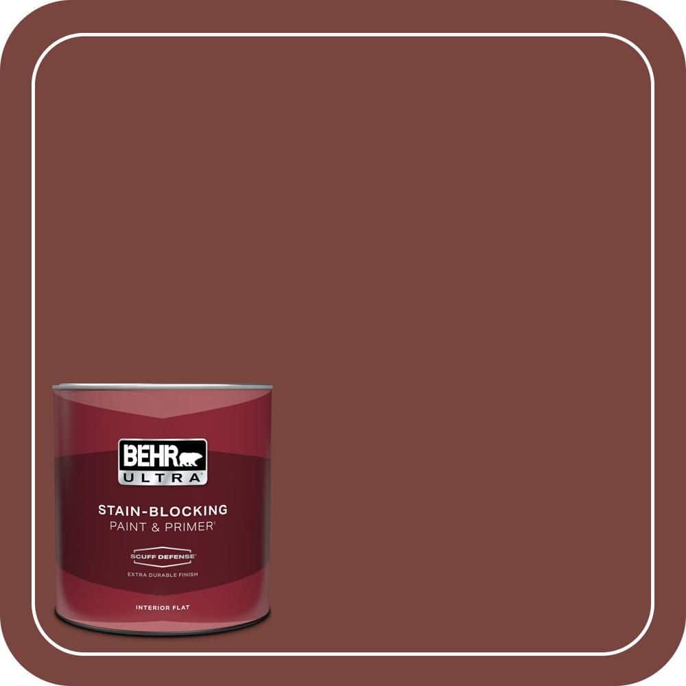 BEHR ULTRA 1 qt. #PMD-89 Decadence Extra Durable Flat Interior Paint & Primer