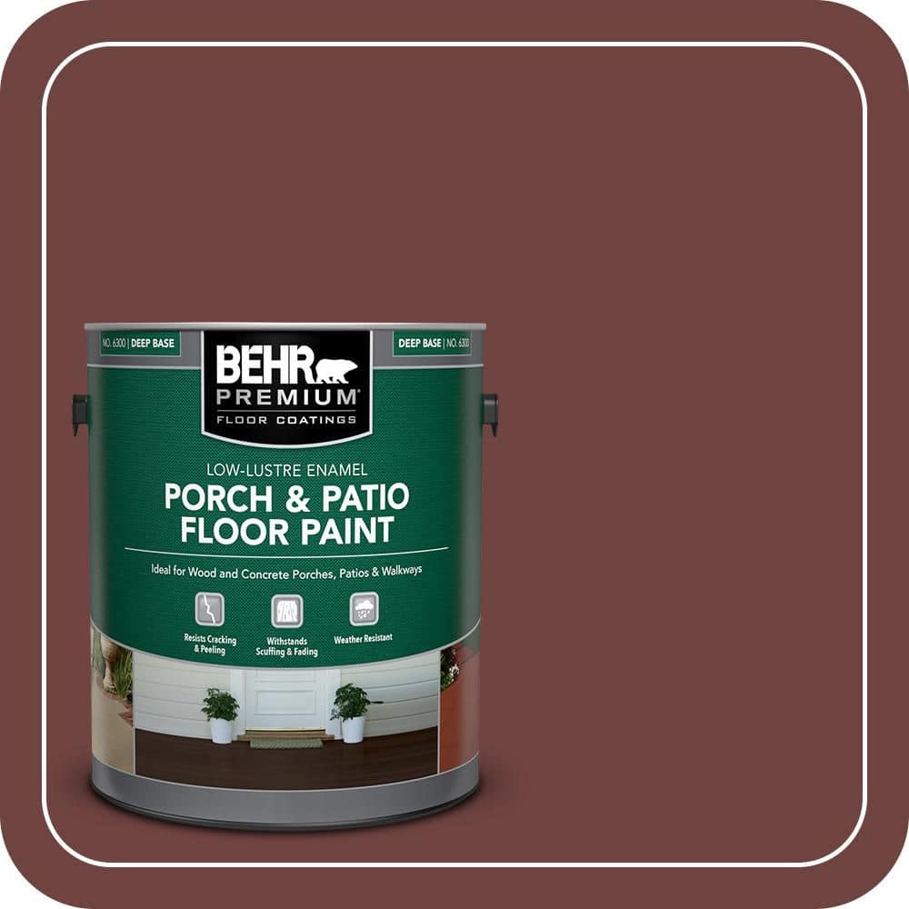 BEHR PREMIUM #ICC-82 Low-Lustre Enamel Interior/Exterior Porch and Patio Floor Paint (1)