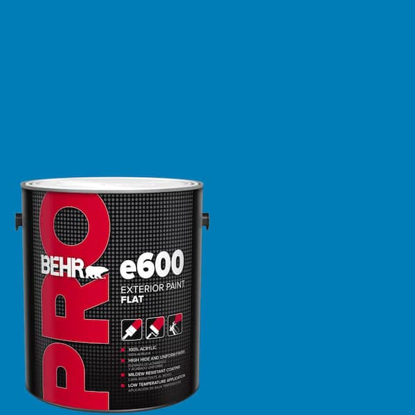 BEHR PRO 1 gal. #S-G-550 Artesian Water Flat Exterior Paint (2)