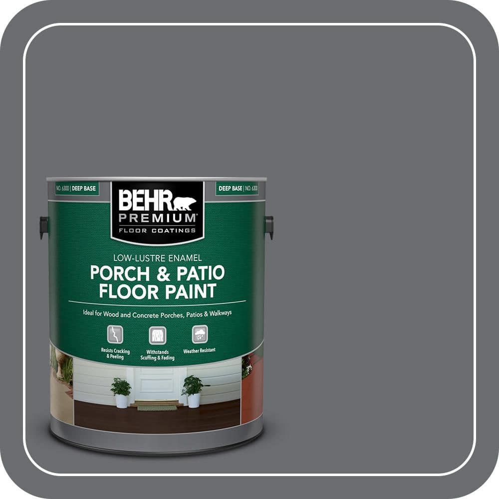 BEHR PREMIUM #PPF-49 Low-Lustre Enamel Interior/Exterior Porch and Patio Floor Paint (1)