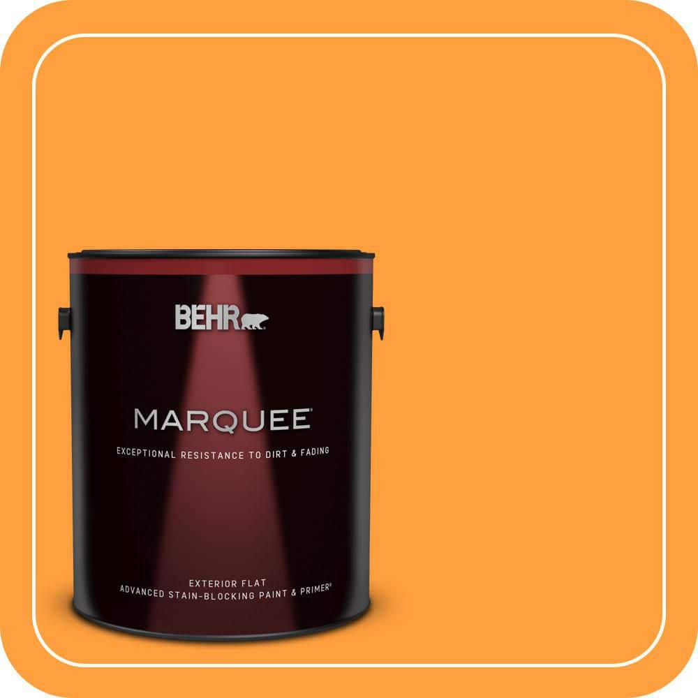 BEHR MARQUEE 1 gal. #S-G-300 Hawaiian Passion Flat Exterior Paint & Primer (1)