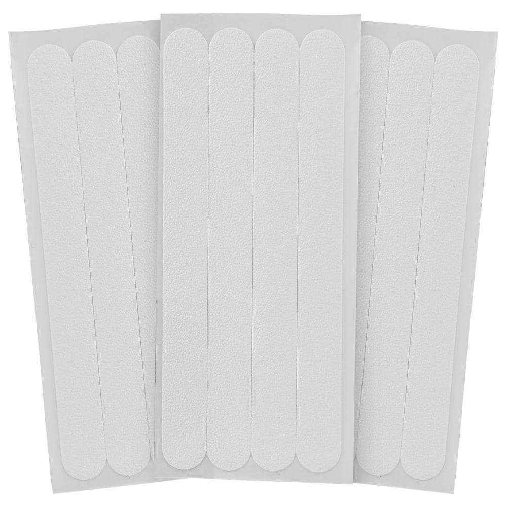 Magic 7-1/2 in. x 3/4 in. Safety Treads for Tubs and Showers (12-Pack) (3)