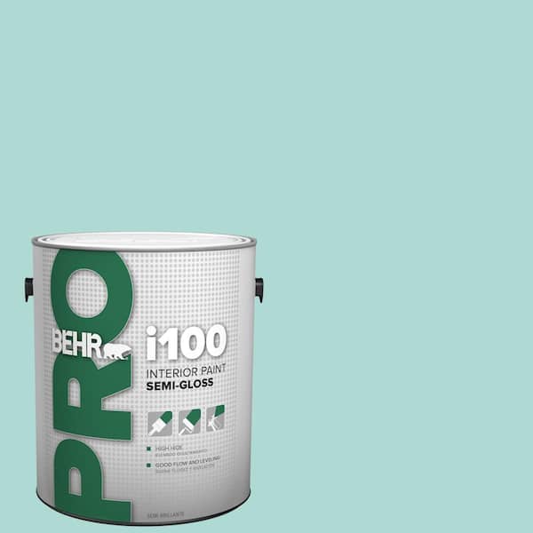BEHR PRO 1 gal. #M450-3 Wave Top Semi-Gloss Interior Paint (2)