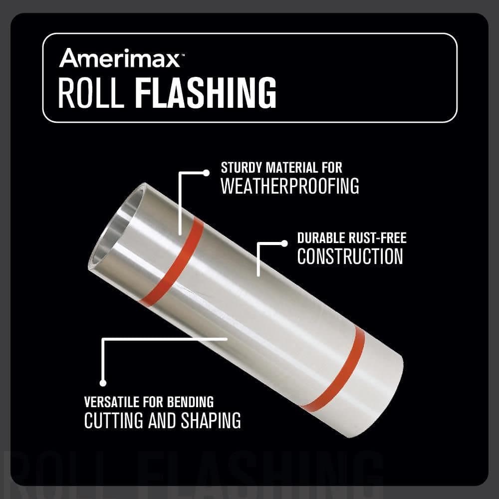 Unbranded 14 in. x 25 ft. Galvanized Steel Roll Valley Flashing (3)