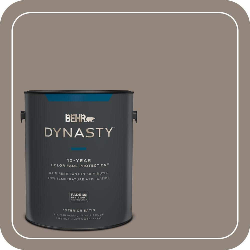 BEHR DYNASTY 1 gal. #T14-8 Film Fest Satin Enamel Exterior Stain-Blocking Paint & Primer