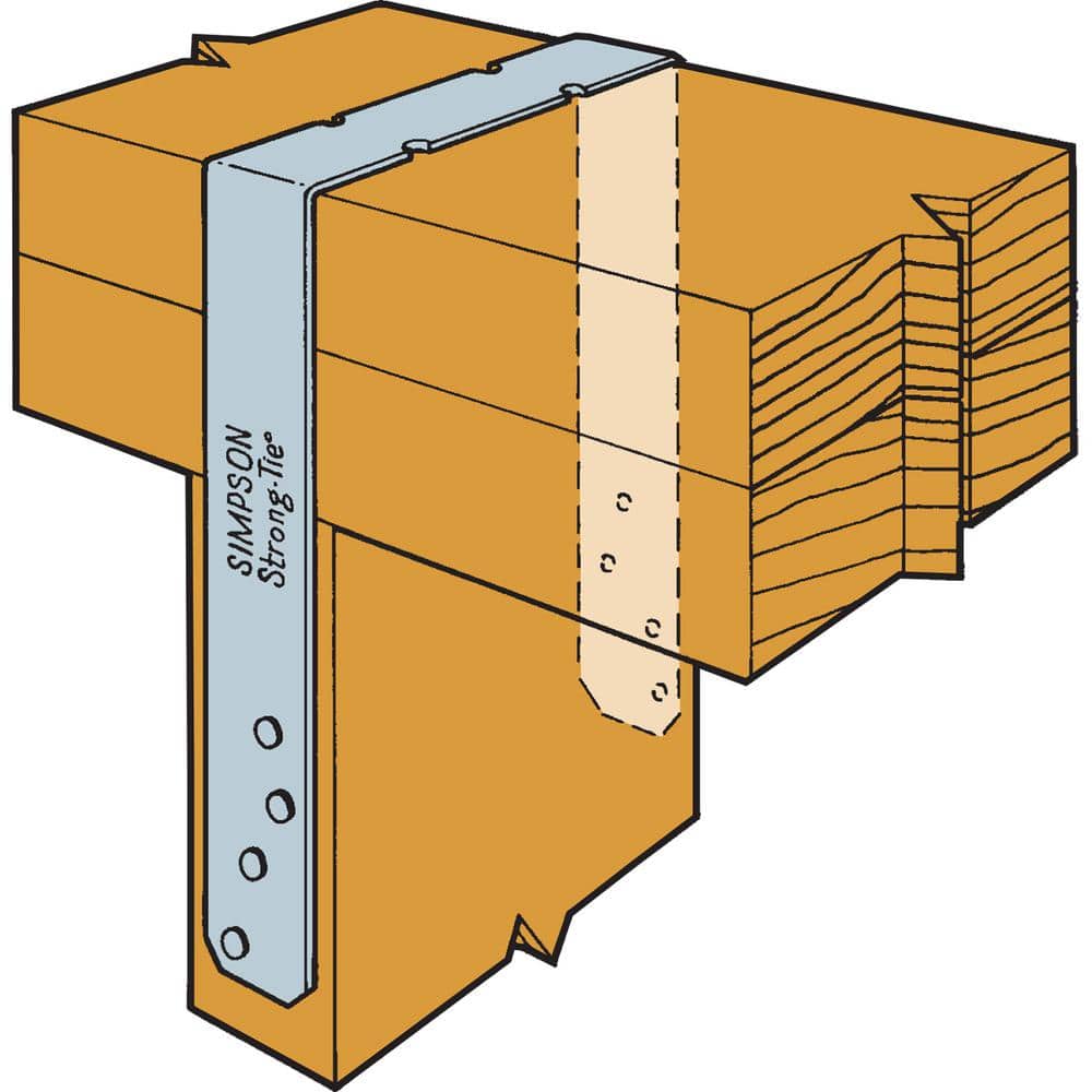 Simpson Strong-Tie SP 5-9/16 in. x 7-3/4 in. Galvanized Stud Plate Tie (2)
