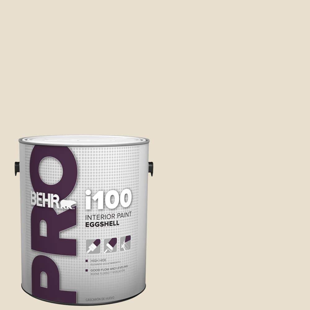 BEHR PRO 1 gal. #MS-33 Eggshell White Eggshell Interior Paint