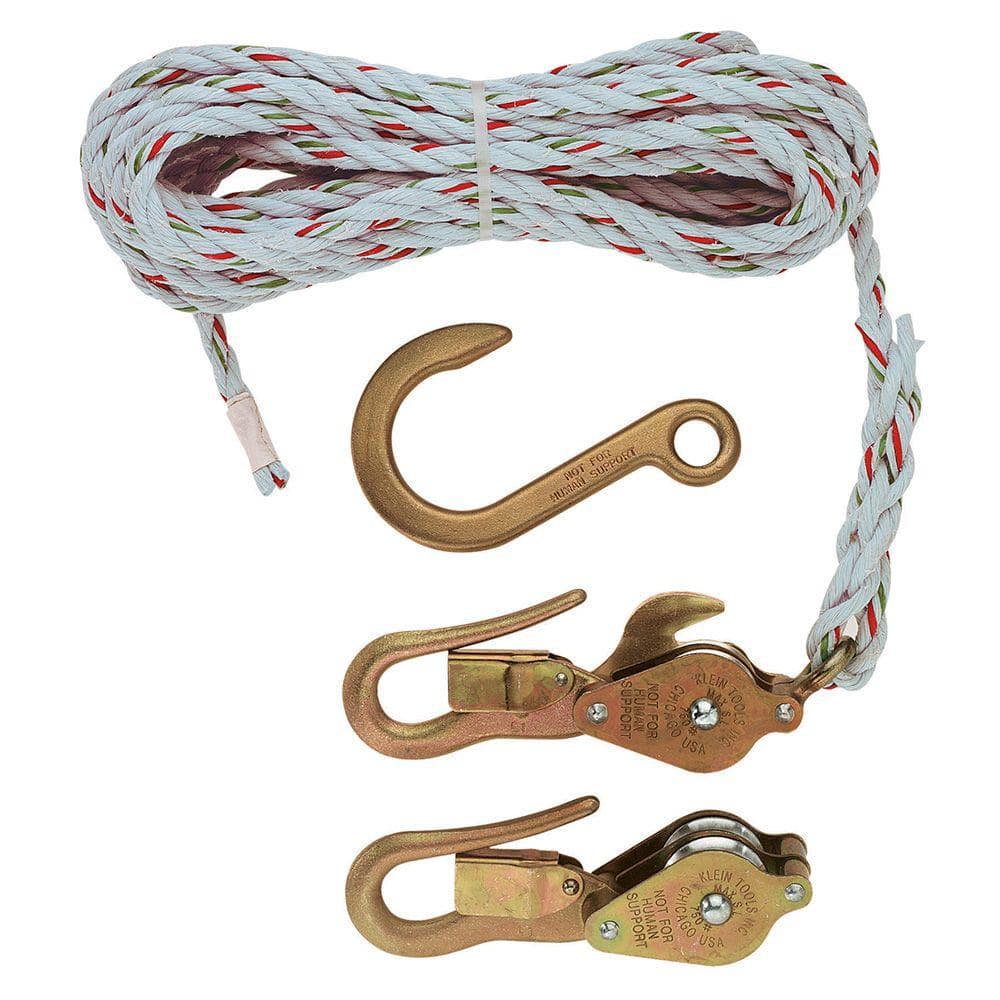 Klein Tools Block and Tackle, Blocks 267/268, Anchor Hook 258 (1)