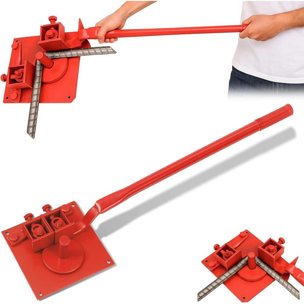 Wellco Manual Rebar Bender for Rebar from 0.04 to 0.79 in. in Diameter