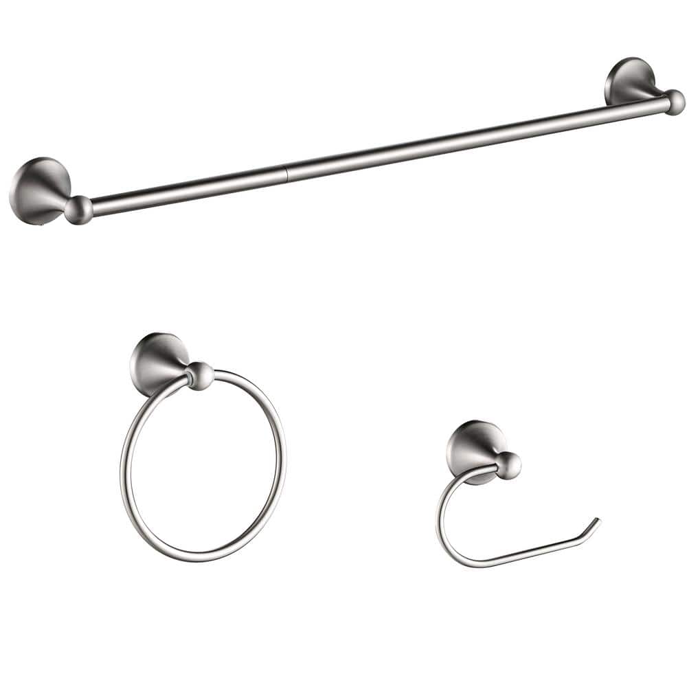 FORIOUS Piece Bath Hardware Set with Included Mounting Hardware (1)