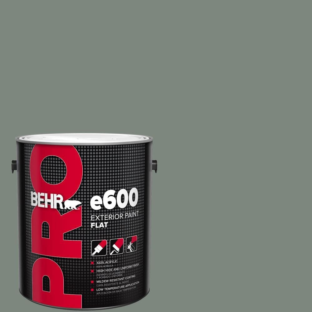 BEHR PRO 1 gal. #700F-5 Wild Sage Flat Exterior Paint
