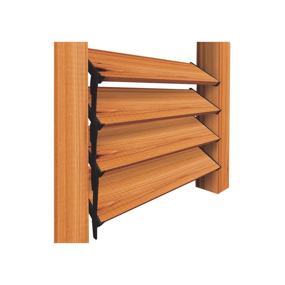 NUVO IRON Deck Louver and Blind Hardware System
