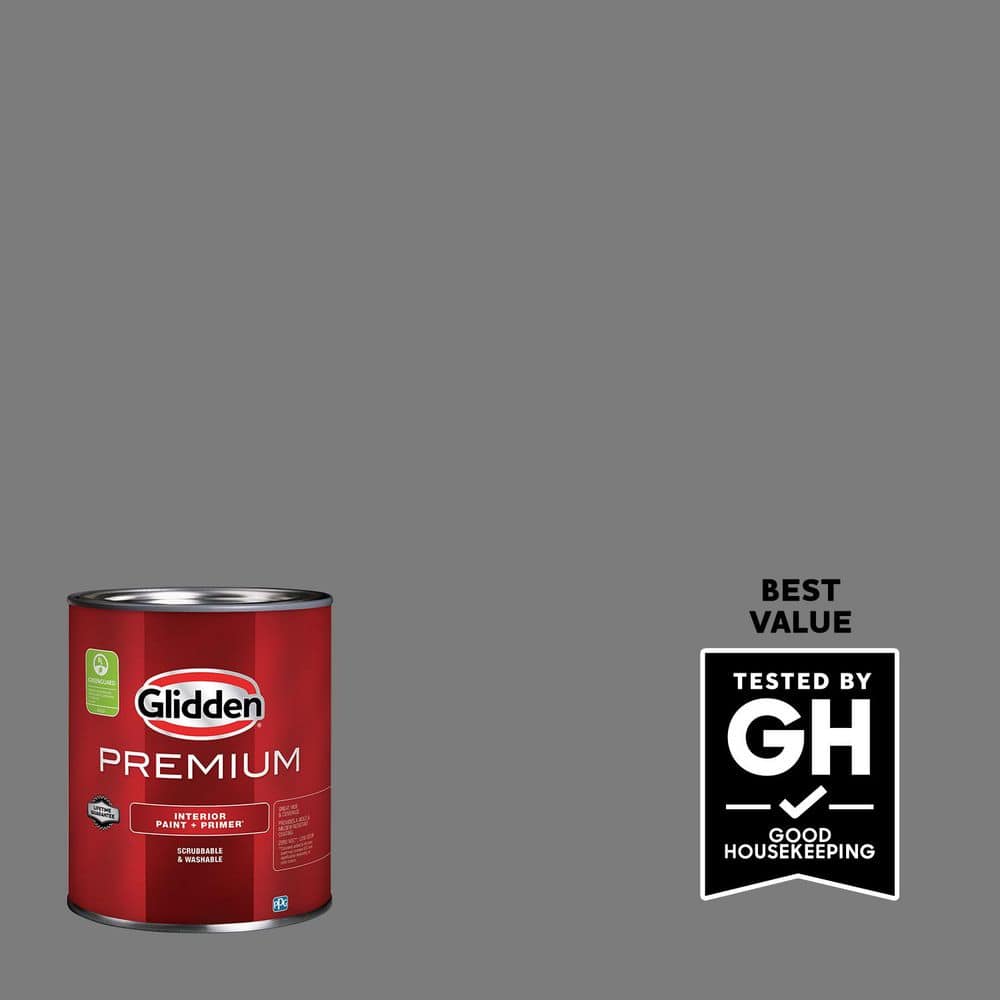 Glidden Premium 1 qt. PPG0997-6 Industrial Revolution Eggshell Interior Latex Paint