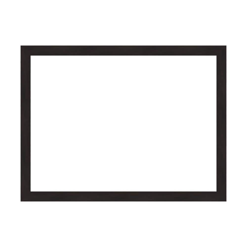 Amanti Art Mirror Makeover Furniture Espresso Narrow 41.25 in. W x 31.25 in. H Bathroom Mirror Frame Border Kit-Fits a 40x30 Mirror (1)