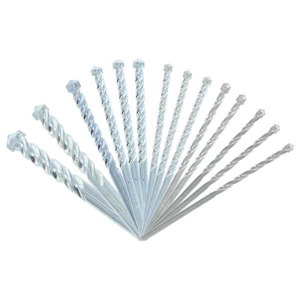Avanti Pro Carbide Tipped Masonry Drill Percussion Bit Set (14-Pieces) (2)