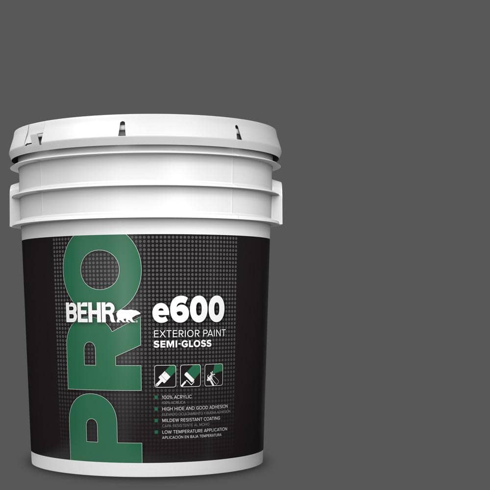 BEHR PRO 5 gal. #PPU24-22 Shadow Mountain Semi-Gloss Acrylic Exterior Paint
