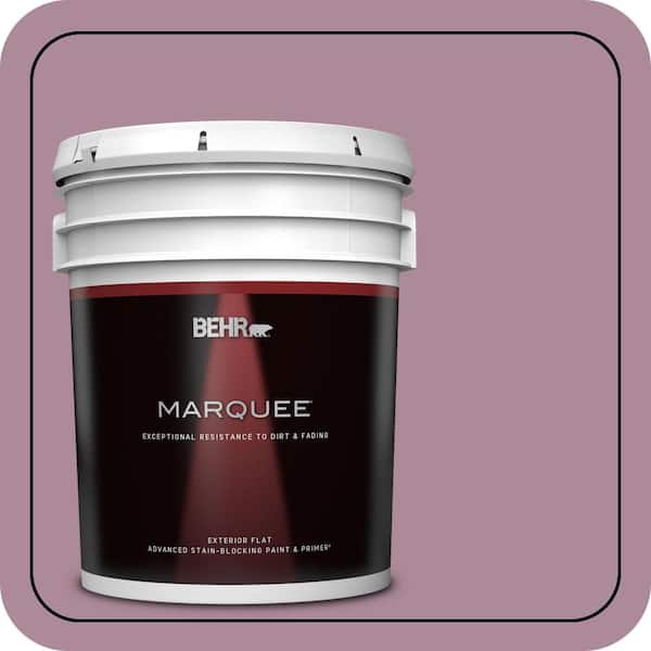 BEHR MARQUEE 5 gal. #S120-5 Reserve Flat Exterior Paint & Primer (2)