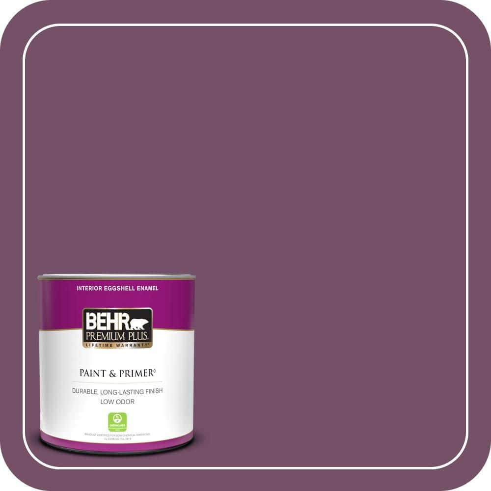 BEHR PREMIUM PLUS #690D-7 Radicchio Enamel Low Odor & Primer