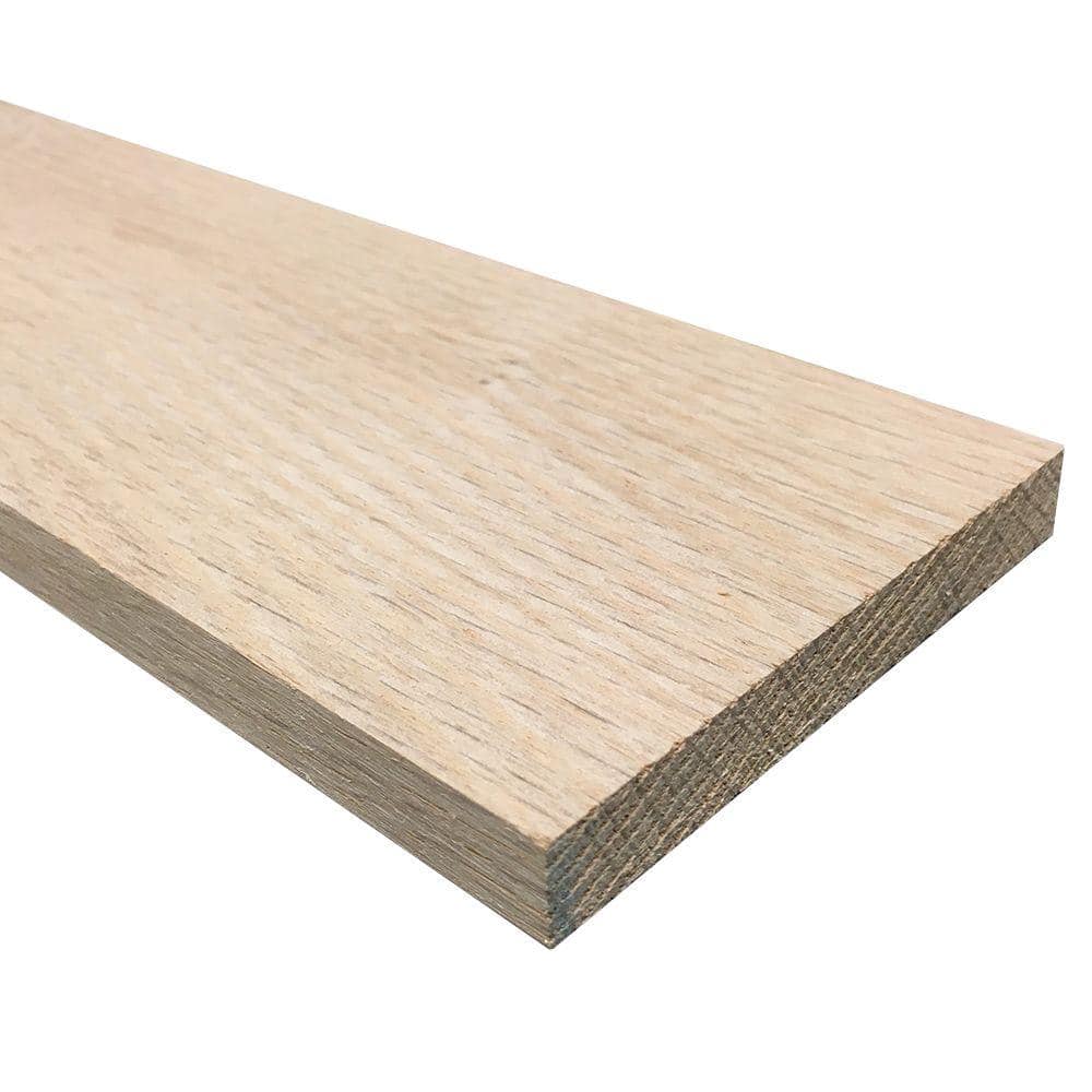 Weaber 1/2 in. x 4 in. x 3 ft. S4S Oak Board