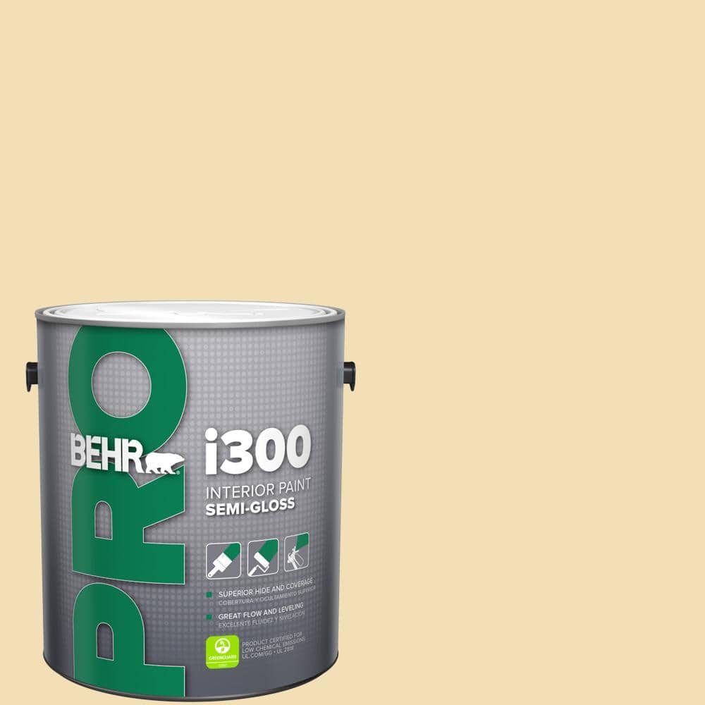 BEHR PRO 1 gal. #PPU6-12 Calla Semi-Gloss Interior Paint