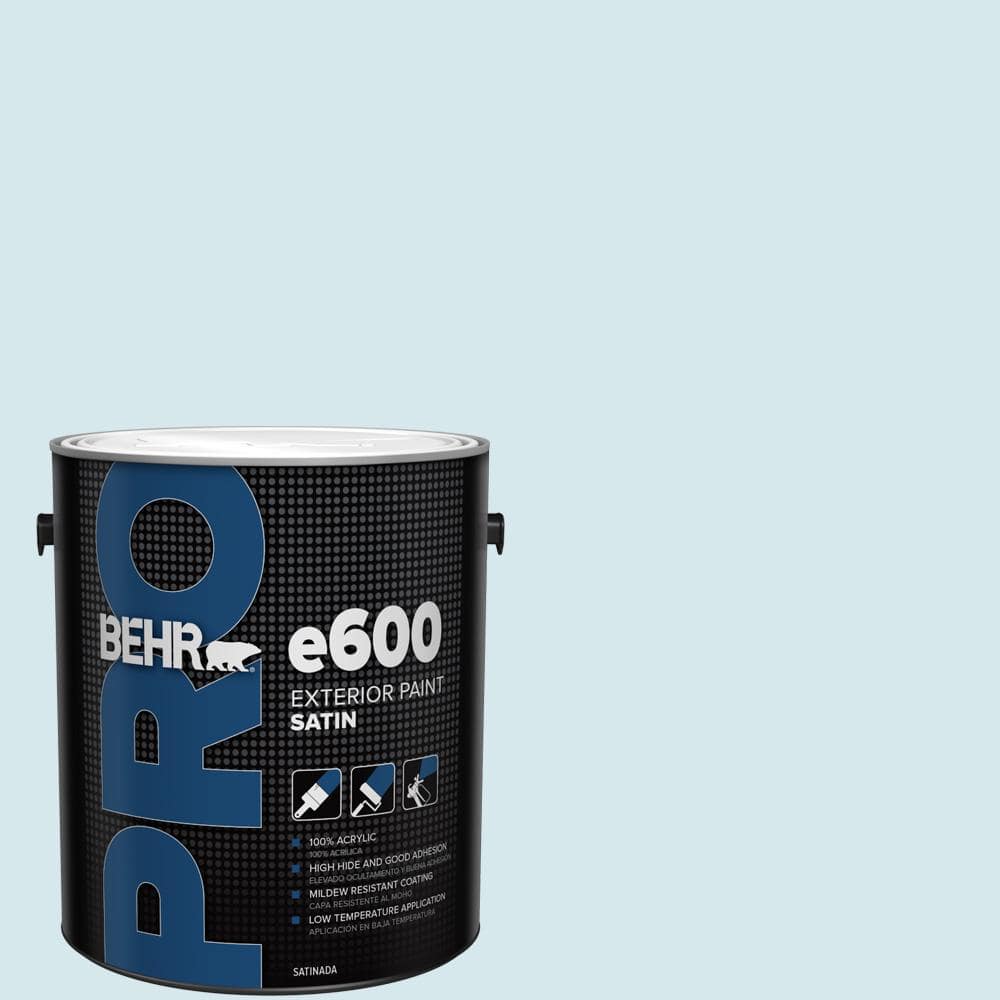 BEHR PRO 1 gal. #S490-1 Permafrost Satin Exterior Paint