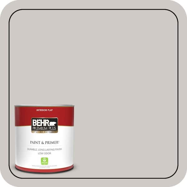 BEHR PREMIUM PLUS #BNC-05 Ground Fog Enamel Low Odor & Primer (4)