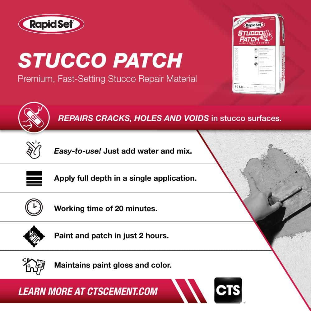 Rapid Set 50 lbs. Stucco Patch (2)