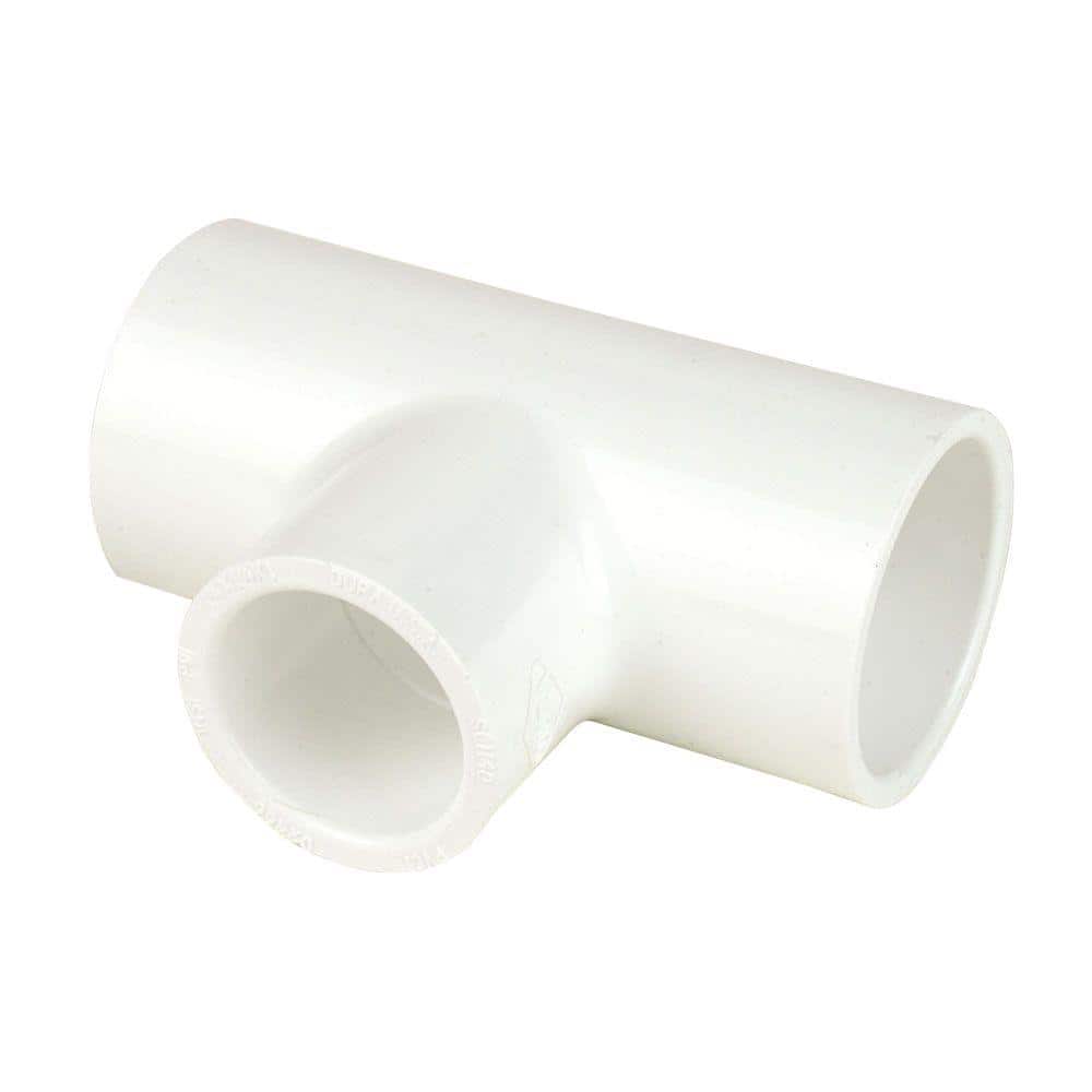 DURA 1-1/2 in. x 1-1/2 in. x 1-1/4 in. Sch. 40 PVC Reducing Tee