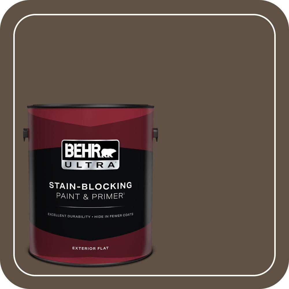 BEHR ULTRA 1 gal. #S-H-720 Volcanic Island Flat Exterior Paint & Primer (1)