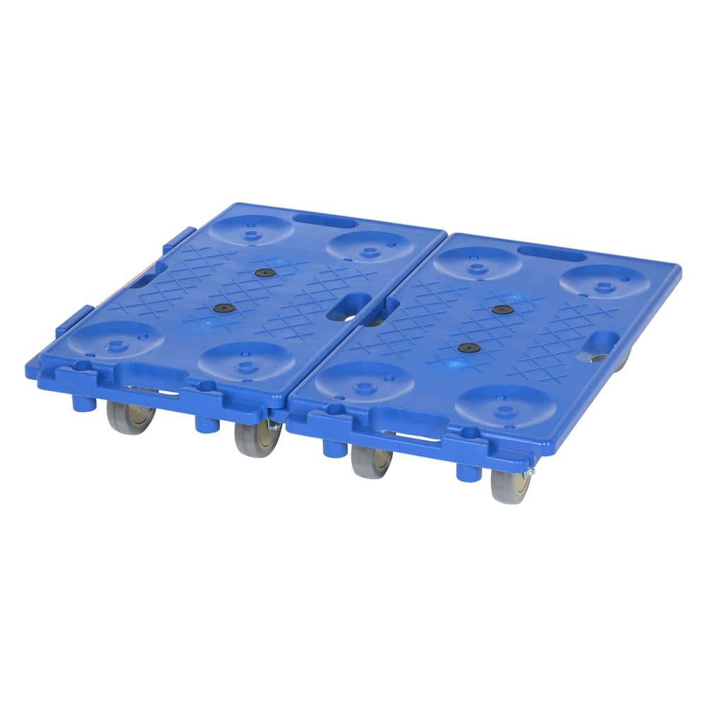 Vestil 16 in. x 26 in. Interlocking Plastic Dolly (3)