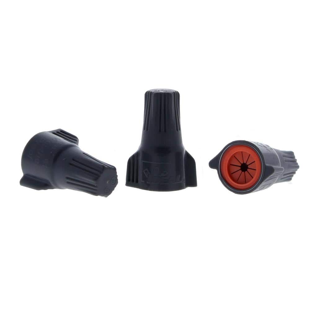 IDEAL WeatherProof Wire Connector Model 61 in Gray and Orange (1000-Box) (1)
