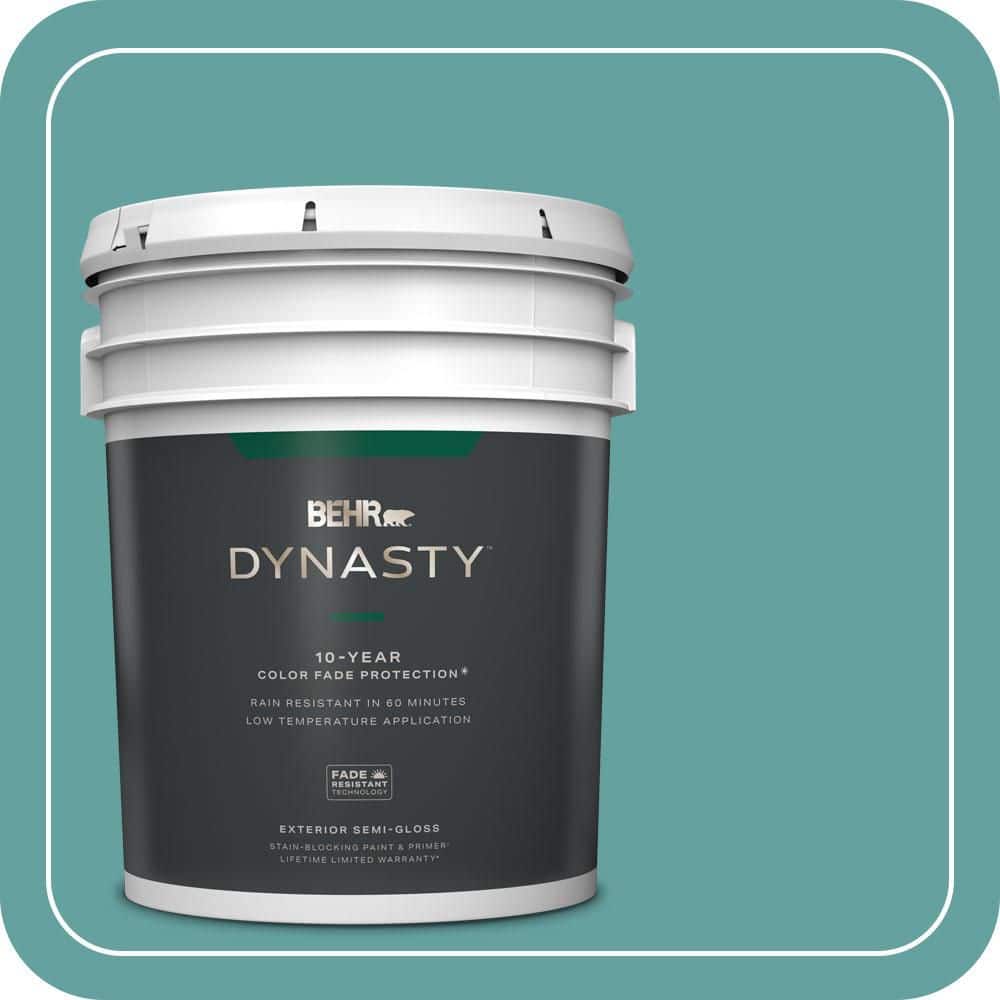 BEHR DYNASTY 5 gal. #T13-20 Folk Song Semi-Gloss Enamel Exterior Stain-Blocking Paint & Primer
