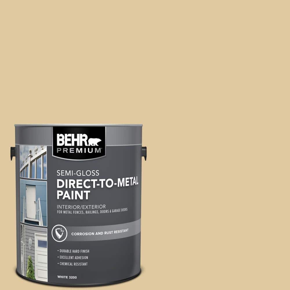 BEHR PREMIUM 1 gal. #PPU7-19 Crepe Semi-Gloss Direct to Metal Interior/Exterior Paint (1)