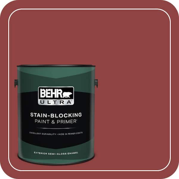 BEHR PREMIUM PLUS #160D-7 Cranberry Whip Flat Low Odor & Primer (3)