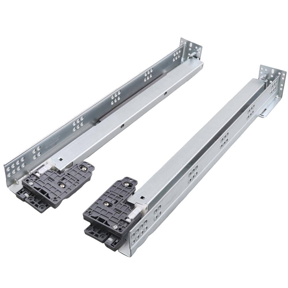GLIDERITE 18 in. Full Extension Soft Close Undermount Drawer Slide Kit - 1 Pair (2-Pieces) (2)