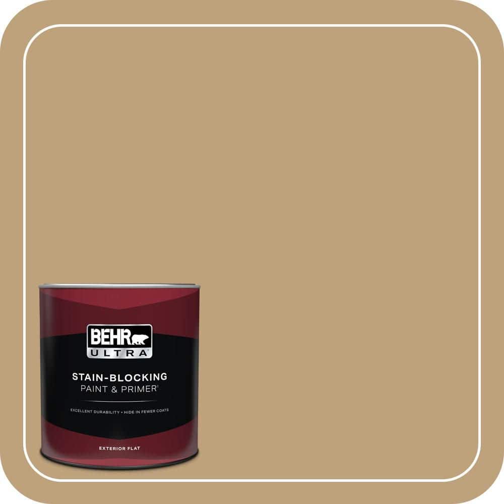 BEHR ULTRA 1 qt. #MQ2-28 Modern History Flat Exterior Paint & Primer