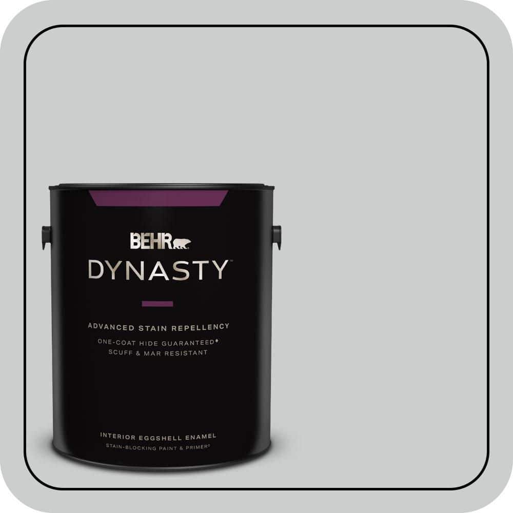 BEHR DYNASTY 1 gal. #N500-2 Loft Space Eggshell Enamel Interior Stain-Blocking Paint & Primer