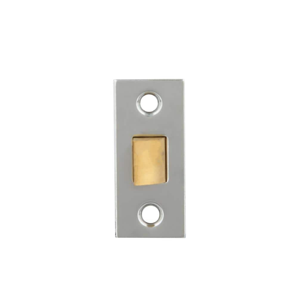 Prime-Line Passage Door Latch, 9/32 in. and 1/4 in. Square Drive, Steel, Chrome (2)