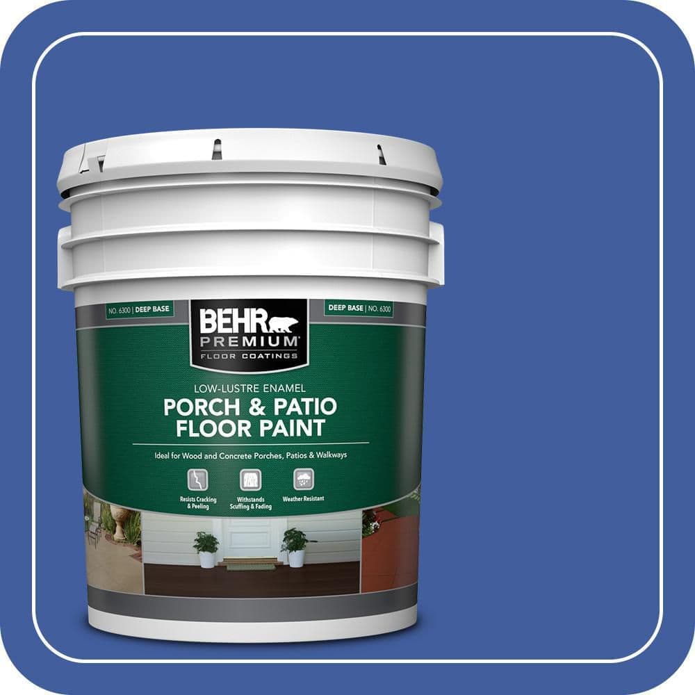 BEHR PREMIUM #BIC-21 Low-Lustre Enamel Interior/Exterior Porch and Patio Floor Paint (1)