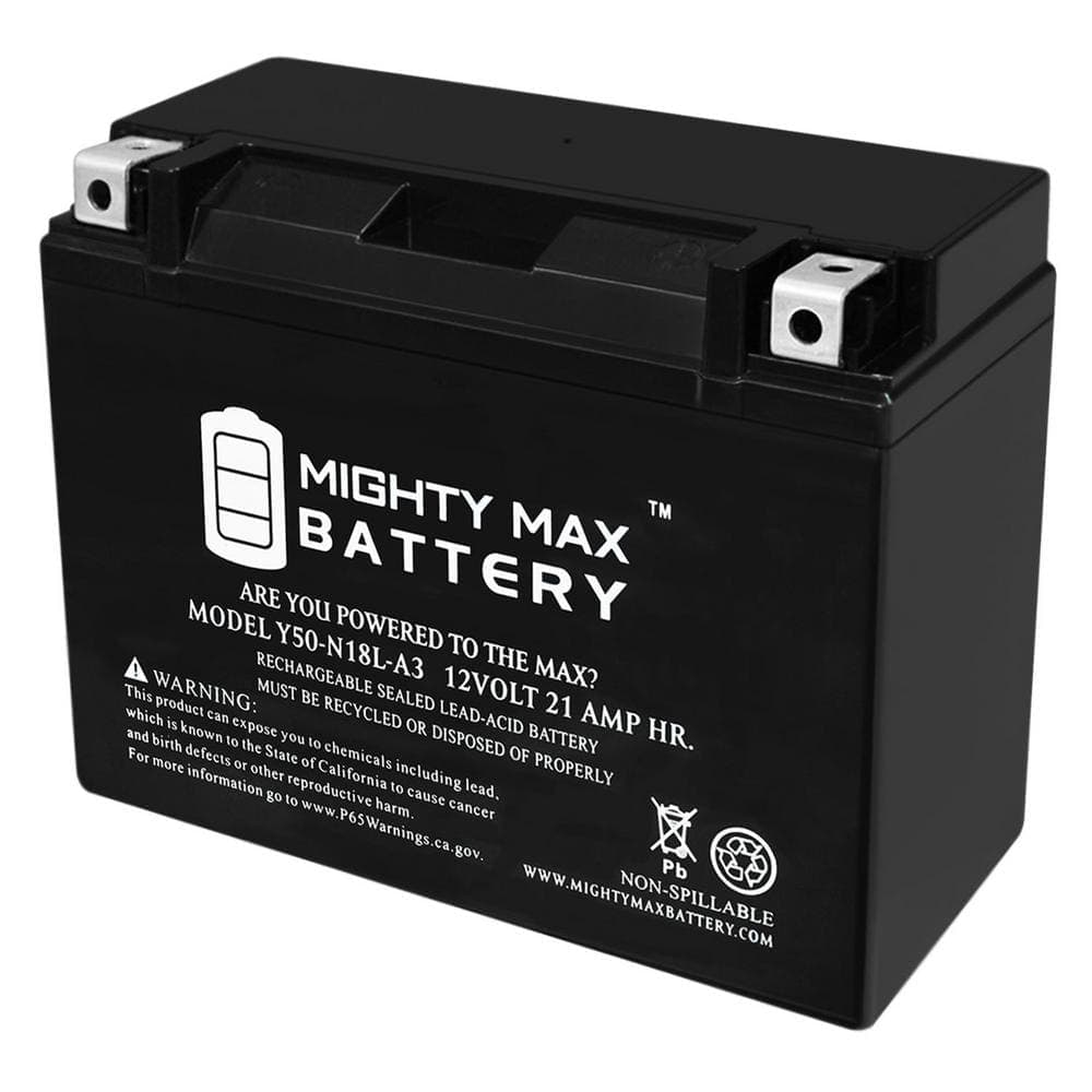 MIGHTY MAX BATTERY 12V 18AH SLA Battery for Ski-Doo 800 Renegade, Summit '04-'11 (1)