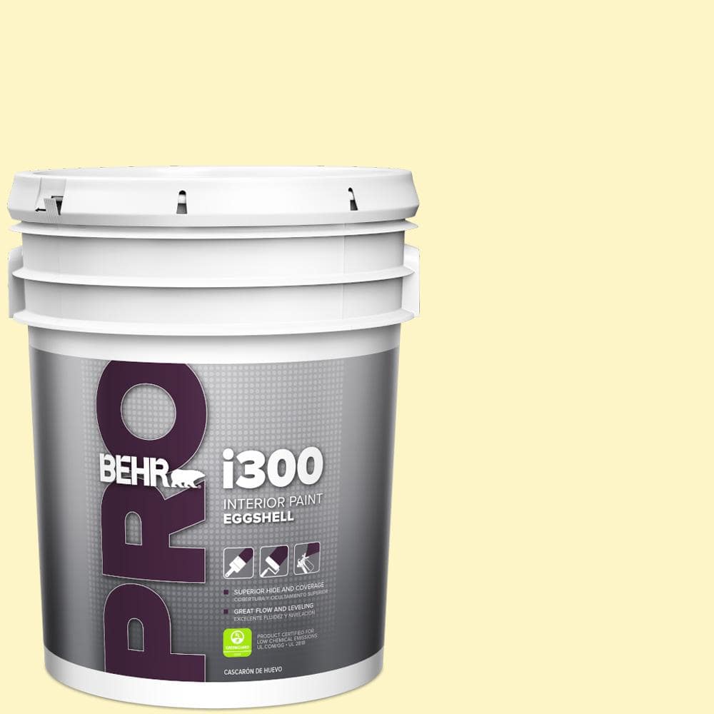 BEHR PRO 5 gal. #PPL-20 Dancing Butterfly Eggshell Interior Paint