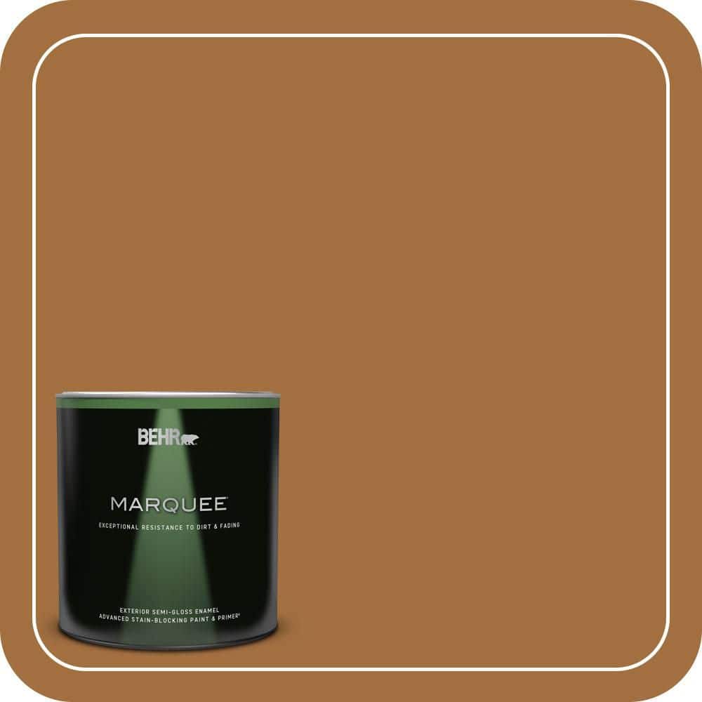 BEHR MARQUEE 1 qt. #MQ4-05 Castellina Semi-Gloss Enamel Exterior Paint & Primer